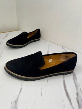 Cliffs White Mountain Dallis Women's Slip On Shoes Size 10 M Black Loafers Flats